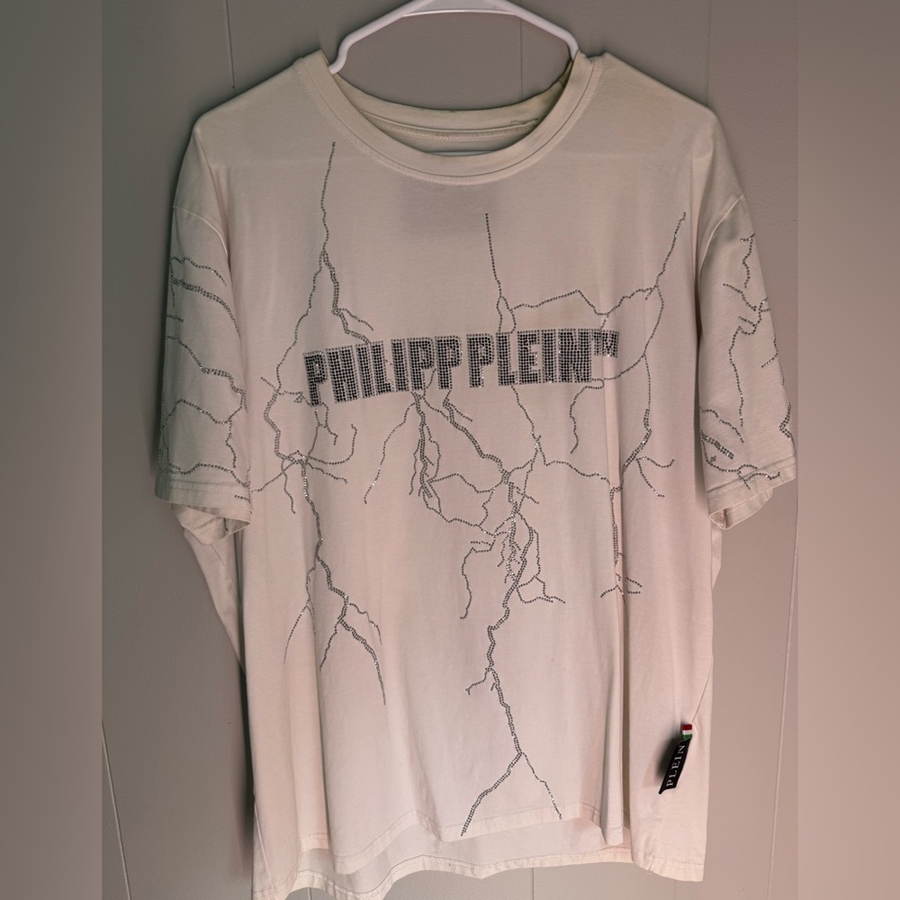 Philipp Plein Platinum Cut Lightning Shirt